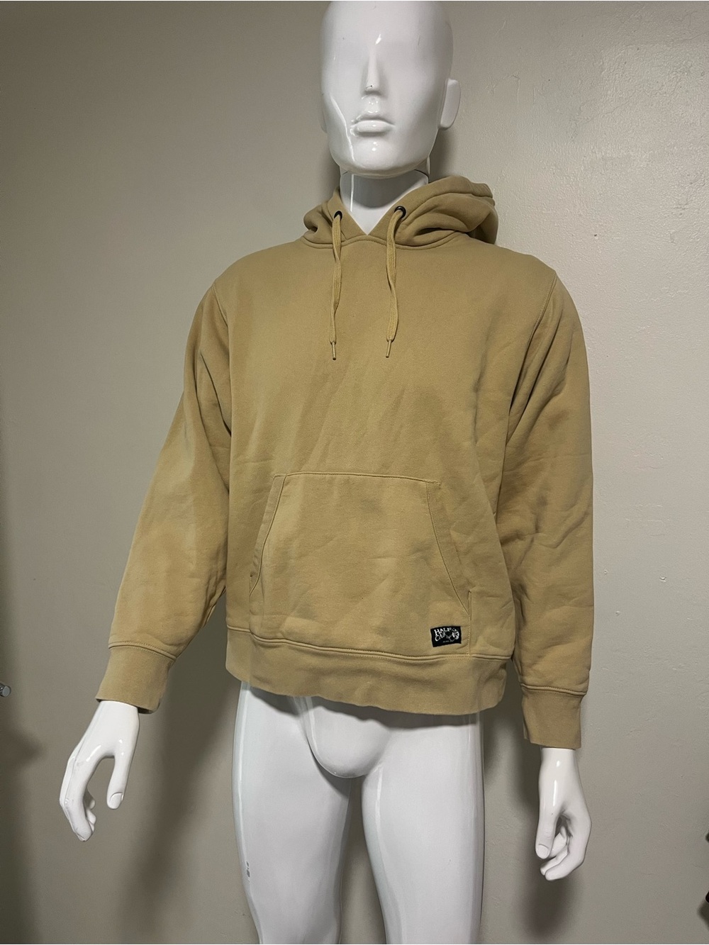 Beige Vans Half Cab 30th Anniversary pullover hoodie size S